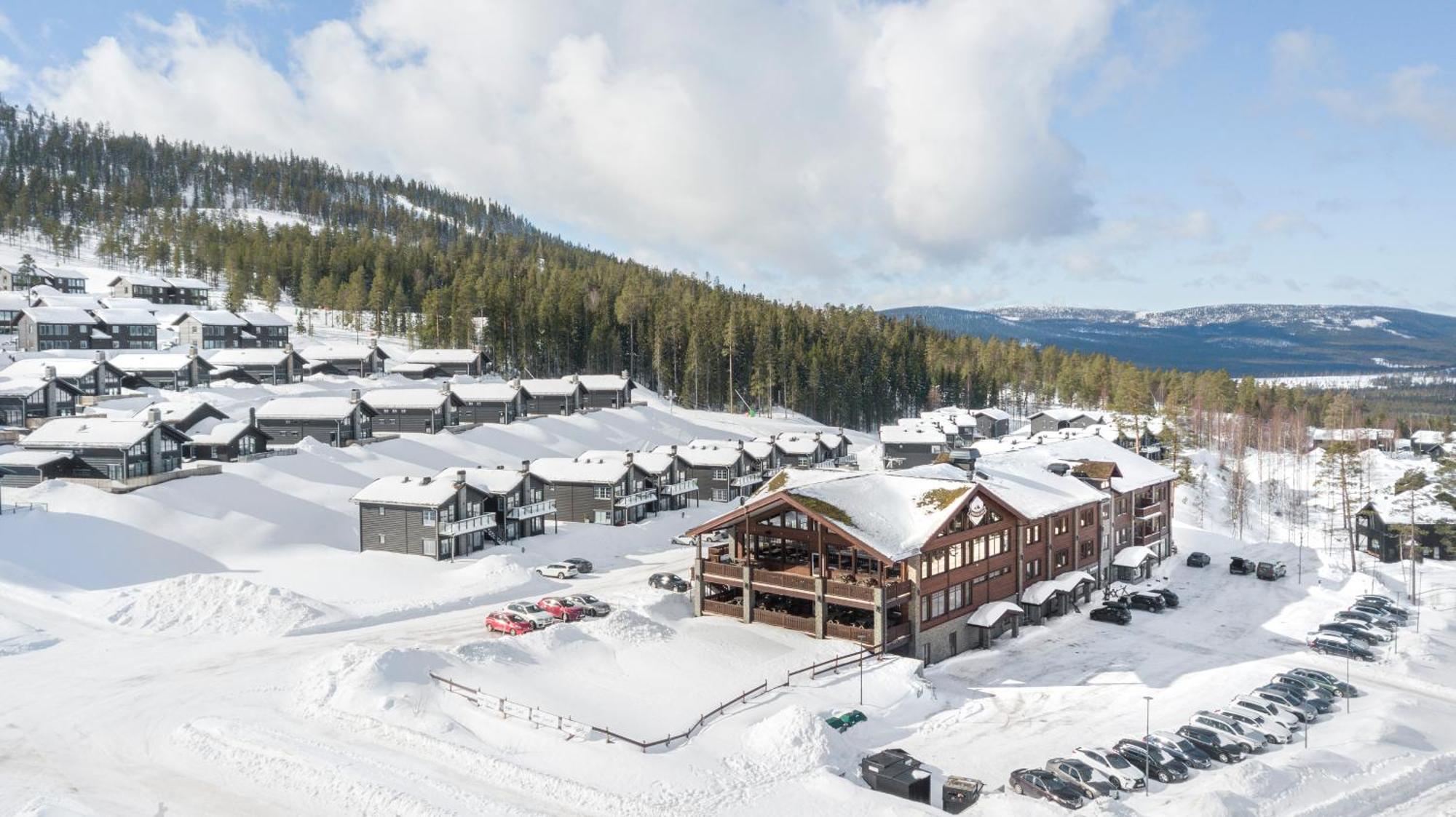 Mountain Lodge Stöten Exteriér fotografie