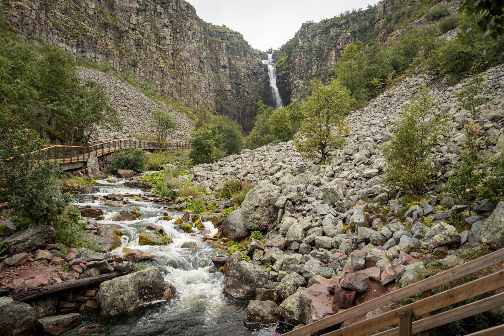 Mountain Lodge Stöten Exteriér fotografie